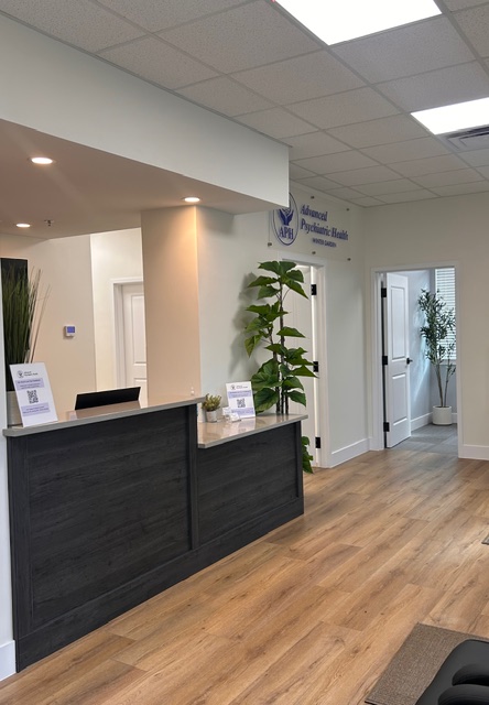 the front desk of the APH Winter Garden Location