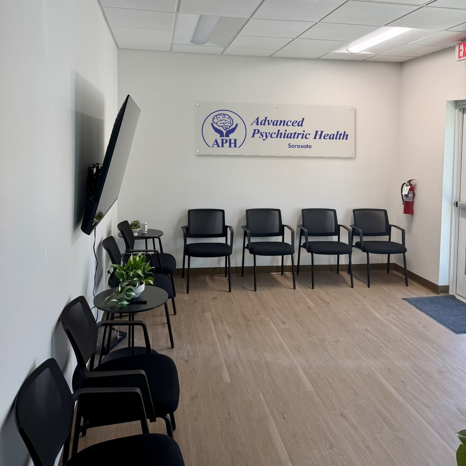 Sarasota mental health clinic lobby